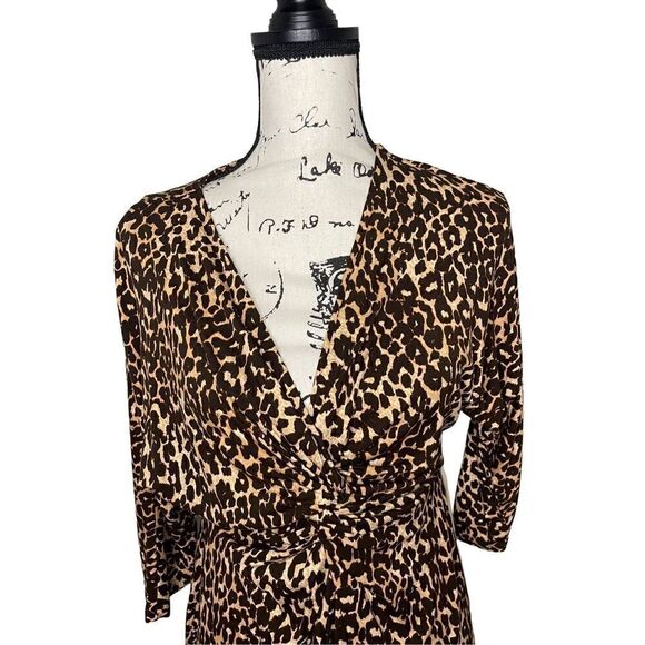 NWT Jessica Simpson Maternity Lepoard print Dress Size Medium - Picture 4 of 6